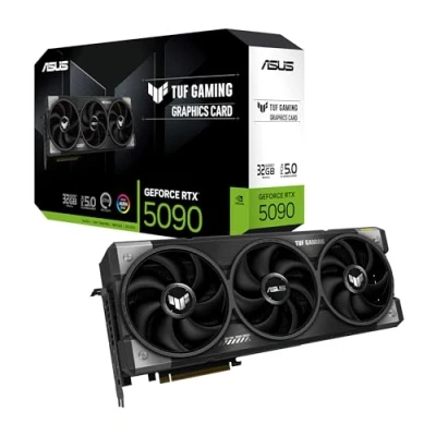 Bild av ASUS TUF Gaming GeForce RTX 5090 32 GB GDDR7 spelgrafikkort (Nvidia RTX5090, 3,6 kortsdesign, PCIe 5.0, 2X HDMI 2.1b, 3X DisplayPort 2.1a, RTX5090 32G GAMING)