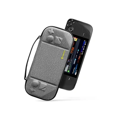 Bild av tomtoc Carrying Case Compatible with Steam Deck, Protective case, Hard Portable Travel bag for Deck Console &amp; Accessories, Shockproof, friendly