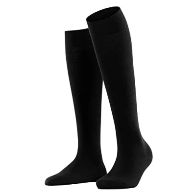 Bild av Falke Softmerino Kneehigh warm Knästrumpor, Storlek: 35/36, Black