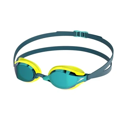 Bild av Speedo Unisex vuxen Fastskin Speedsocket 2 spegel simglasögon, hypergul/kobolt/smaragd, en storlek