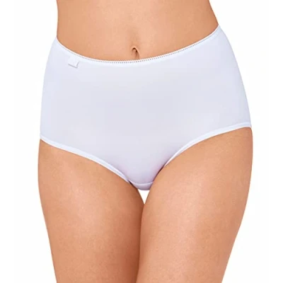 Bild av Sloggi 24/7 mikrofiber H Maxi C3P Briefs dam, Vitt och blått, EU:50 / FR:52