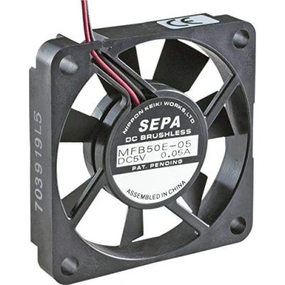 Bild av SEPA MFB50E12 BLI axialluftapparat 12 V/DC 14,3 m3/h (L x B H) 50 10 mm