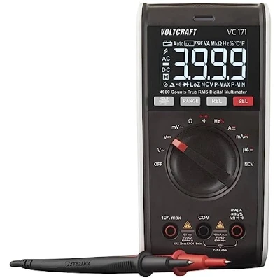 Bild av VOLTCRAFT VC171 Handmultimeter digital CAT III 600 V Display (Beräkningar): 4000