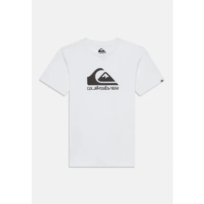 Bild av Quiksilver kortärmad T shirt EV COMP logo SS barn pojke vit 8, Vitt, 8 år