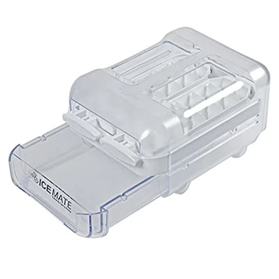 Bild av Whirlpool Indesit 484000001113 ismaskin C00373007 ice mate roterande isbricka i behållare
