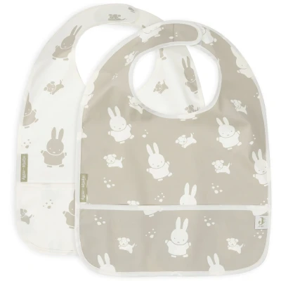 Bild av Jollein Haklapp Miffy och Snuffy 2 pack (Olive Green)