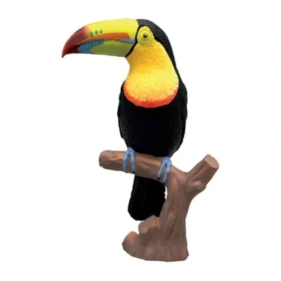 Bild av Bullyland 69400 figur fiskartukan, ca 9,6 cm stor djurfigur, detaljrik, PVC fri, perfekt som en liten gåva för barn från 3 år