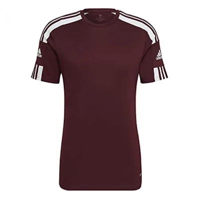 Bild av adidas Performance Squad 21 Tshirt med print, Storlek: Small, Team maroon/white