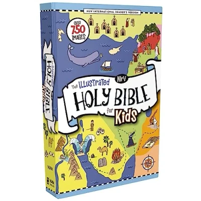 Bild av NIrV, The Illustrated Holy Bible for Kids, Hardcover, Full Color, Comfort Print: Over 750 Images