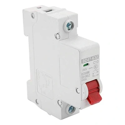Bild av DC DZ47 63Z 1P 10A miniatyrbrytare, pneumatisk läckageskydd