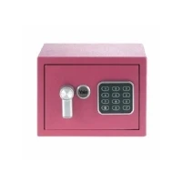 Bild av Yale YSV/170/DB2/P, Fristående kassaskåp, Rosa, Kombinationslås, 3,8 l, Stål, Golv/vägg