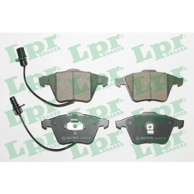 Bild av LPR 05P1230 Jeu de plaquettes frein AUDI: A6 C5 Avant, Berline, Allroad C5, SKODA: Fabia 1 Combi