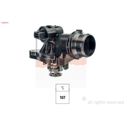 Bild av FACET 7.8874 Thermostat d&#039;eau 107 Made in Italy OE Equivalent avec joint d&#039;étanchéite BMW: 3 Berline, Coupe, 5 Berline