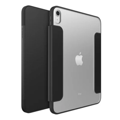 Bild av OtterBox Symmetry Folio Case för iPad 10.9 Inch (10th Gen 2022), stöttåligt, fallskyddat, tunt skyddande foliofodral, testad till militärstandard, Svart, Utan retailförpackning