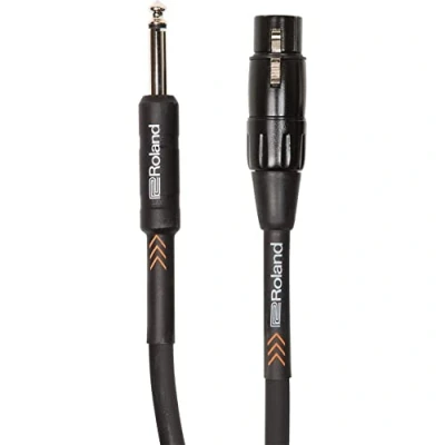 Bild av Roland RMC B20 HIZ Black Series mikrofonkabel. 3m