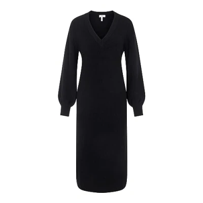 Bild av Object Objmalena L S NOOS Stickad klänning, Storlek: XL, Black