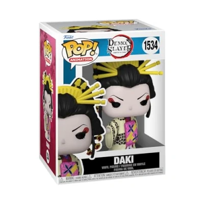 Bild av Funko POP! Animation: Demon Slayer Daki Samlarobjekt Vinylfigur Presentidé Officiell Merchandise Leksaker för Barn &amp; Vuxna Anime Fans Modellfigur samlare och utställning