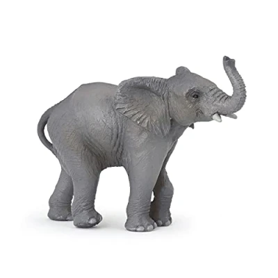 Bild av Papo Handmålade figurer vilda djur världen unga elefant 50225 samlarbara lämplig för pojkar och flickor från 3 år