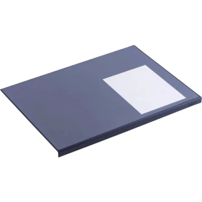 Bild av Durable 729307 skrivbordsunderlägg med kantskydd 65 x 50 cm, mörkblå