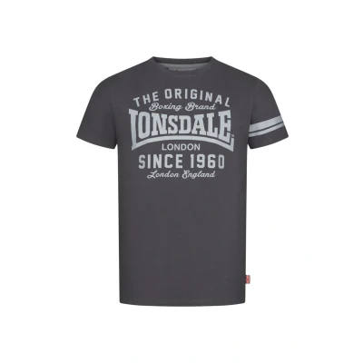 Bild av Lonsdale Normale Passform Winnard Tshirt med print, Storlek: Medium, Anthracite grey