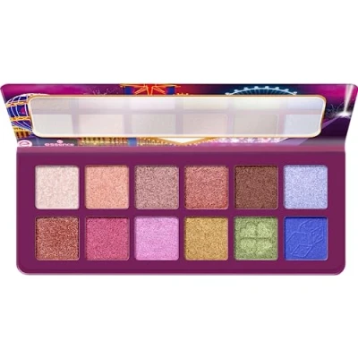 Bild av essence Welcome to SIN CITY Eyeshadow palett, ögonskugga, flerfärgad, 12 färger, skimrande, färgintensiv, vegansk, utan mikroplastiska partiklar, nanopartiklar fri, parfym, 1 pack (13,2 g)