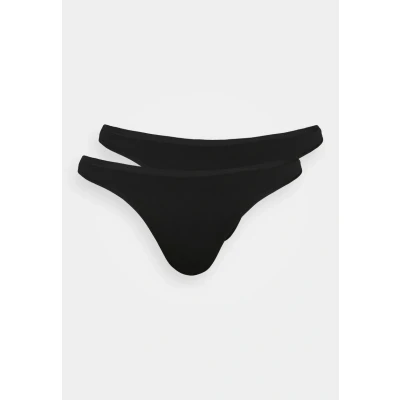 Bild av Schiesser 2PACK String Organic Cotton 95/5 String, Storlek: 34, Black