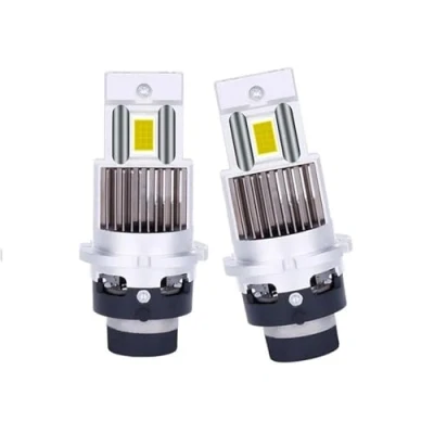 Bild av KYPSZQPSH D2S D4S 1:1 LED Strålkastare HID D1S D3S D8S D1R D3R Kit Xenon lampor Eftermontering 1300W 1000000LM D2R D4R Billampa Autoljus CSP CANbus 12V (Color : 1300W, Size 6500K_D2S