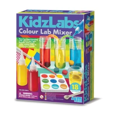 Bild av 4M KidzLabs Colour Lab Mixer A Water Science &amp; Art Kit för barn i åldrarna 5+,404919