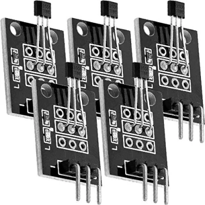 Bild av AZDelivery 5 x KY 003 digital hall effektsensortransistor kompatibel med Arduino och Raspberry Pi inklusive E Book!