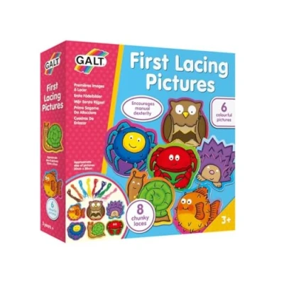 Bild av Galt Toys, First Lacing Pictures, Threading Toy, Ages 3 Years Plus
