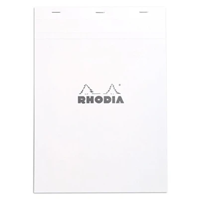 Bild av Bloc n18 White Rhodia A4 80 F 5x5 18201C