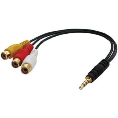 Bild av Lindy 35539 4 segment 3,5 mm jack AV adapterkabel