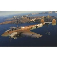 Bild av Airfix plastmodell Messerschmitt Bf 110E/E 2 Trop i skala 1/72