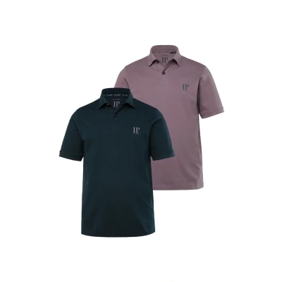 Bild av JP1880 2ERPACK Seitenschlitze Regular FIT Piké, Storlek: XXL, Mauve