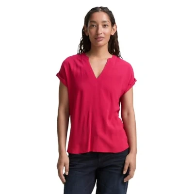 Bild av TOM Tailor EASY Shape Blus, Storlek: 34, Raspberry red