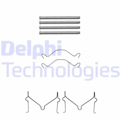 Bild av Tillbehörssats, skivbromsbelägg Delphi LX0306