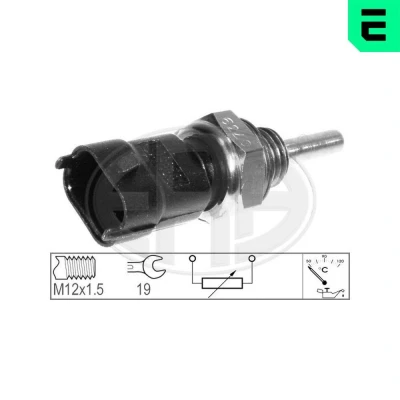 Bild av Sensor, kylvätsketemperatur, passar många modeller, 00 001 338 C7, 12 566 778, 13 38 467, 511, 1338 F9, 15 336 564, 37870