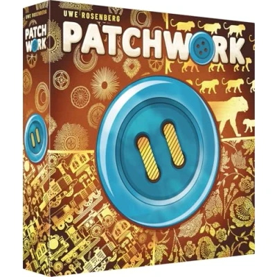 Bild av Asmodee Lookout Patchwork 10 årsjubileum brädspel spel för barn, vuxna och familj från 8 år 2 spelare 30 min Svensk version