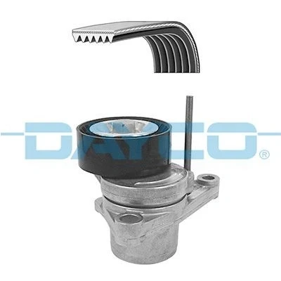 Bild av DAYCO KPV225 Jeu de courroies trapézoïdales à nervures CITROËN: C3 II, I 3/5 portes, C4 PEUGEOT: 207 307 portes