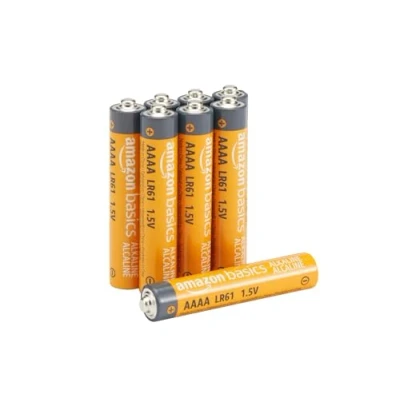 Bild av Amazon Basics Everyday AAAA alkaliska batterier, 1,5 V, 8 stycken (utseendet kan variera)