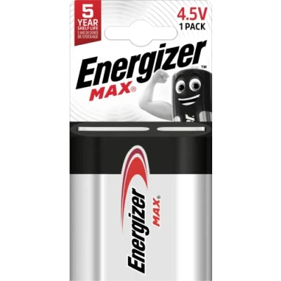 Bild av Energizer Max, 1st Pack 4,5V, refu nguva yekushandiswa kwemazuva ese, pasina Sulfatation uye makore gumi hupenyu hunobatsira