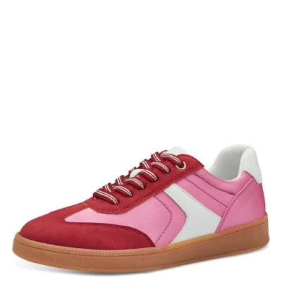 Bild av Marco Tozzi Sneakers, Storlek: 37, Raspberry Skinnimitation/textil