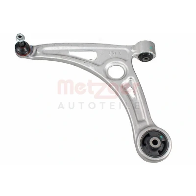 Bild av METZGER 58147002 Bras de suspension avec support en caoutchouc, rotule Essieu avant droit barre oscillant transversal