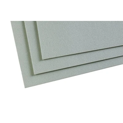 Bild av Clairefontaine Ref 197021C Pastelmatta kortark (paket med 5 ark) 360 gsm kort 24 x 32 cm ljusgrön färg speciellt formulerad för användning pasteller