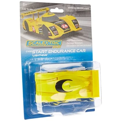 Bild av Scalextric bilar C4112 start uthållighet bilbelysning leksaksspår bil för användning med racerbanor eller set små barn presentidéer pojke/flicka i åldrarna 5+,