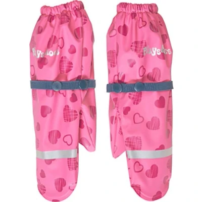 Bild av Playshoes unisex barn lera fleece foder varm vind och vattentät handskar, Älskling, 2 (ca. 4 Years)