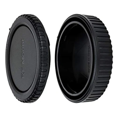 Bild av JJC Kroppslock + Bakre Linsskydd Set för Canon RF montering Digitalkamera EOS R Ra RP R3 R5 R5c R6 R6II R7 R8 R10 R50 R100 och Monteringssystem (1 Set)
