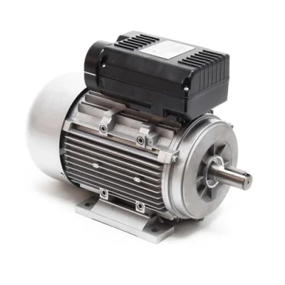 Bild av Wiltec Enfasmotor 230 V 1,5 kW (2 hk) elmotor för kompressor 2850 varv/min och kopparlindning elektrisk motor med skydd mot överbelastning