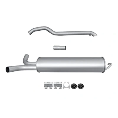 Bild av HELLA 8LD 366 031 321 Silencieux arrière avec pièces d&#039;assemblage RENAULT: TRAFIC 2 Kasten, OPEL: Vivaro A Combi