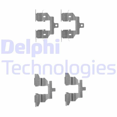 Bild av DELPHI LX0531 Kit d&#039;accessoires, plaquette de frein à disque NISSAN: Qashqai / Qashqai+2 I, I Van, RENAULT: ESPACE 4